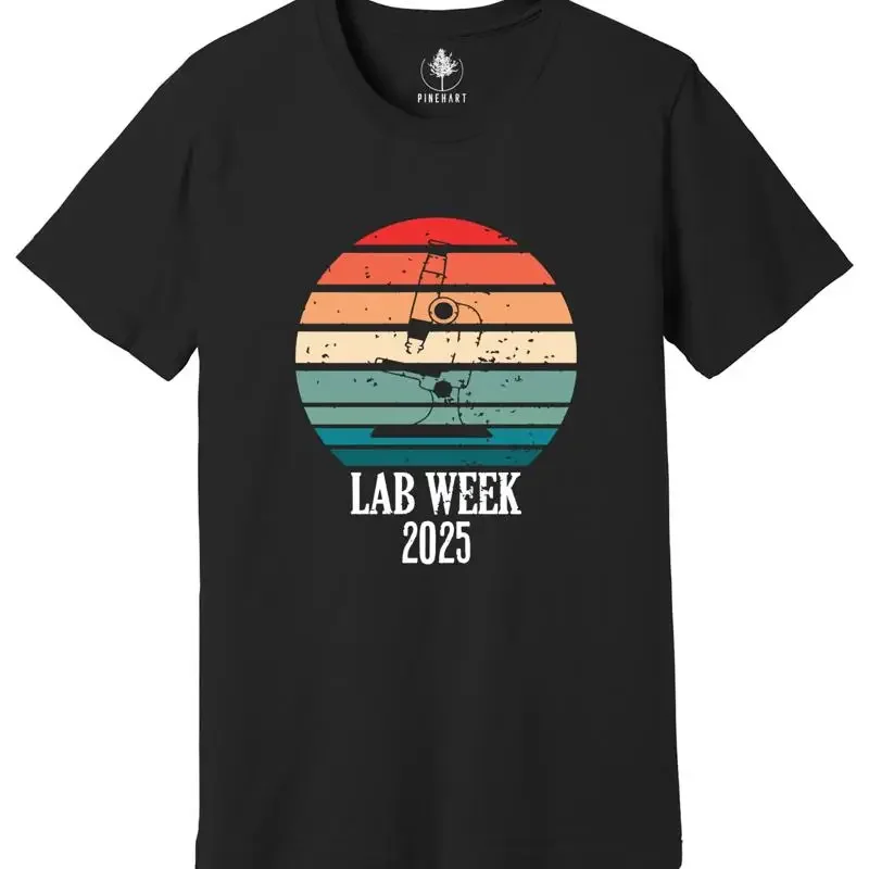 Medical Lab Week 2025 - Retro Lab Week 2025 Tshirt, Medical