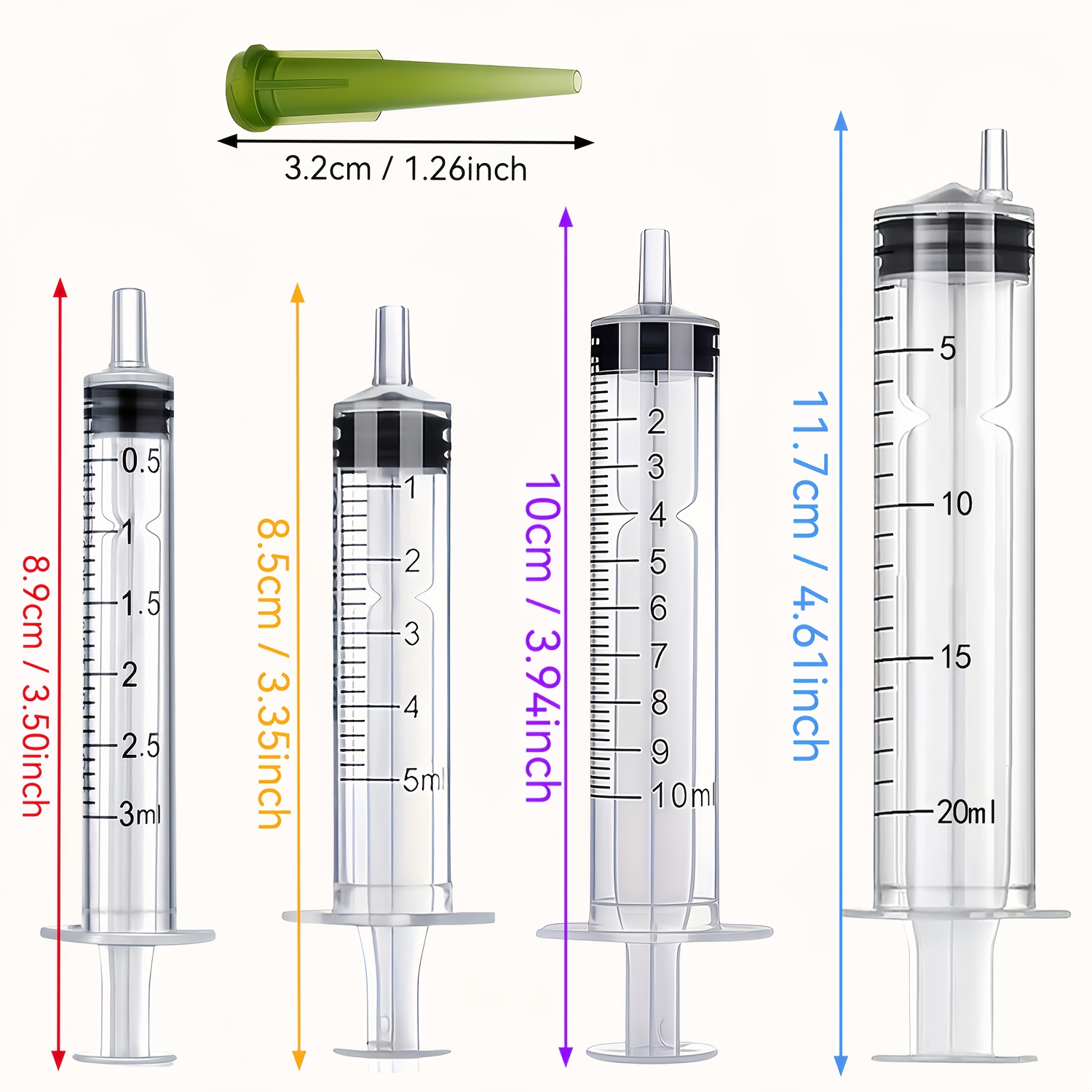 4 Sizes of Laboratory Syringes - Medical Lab Technology 评论和价格