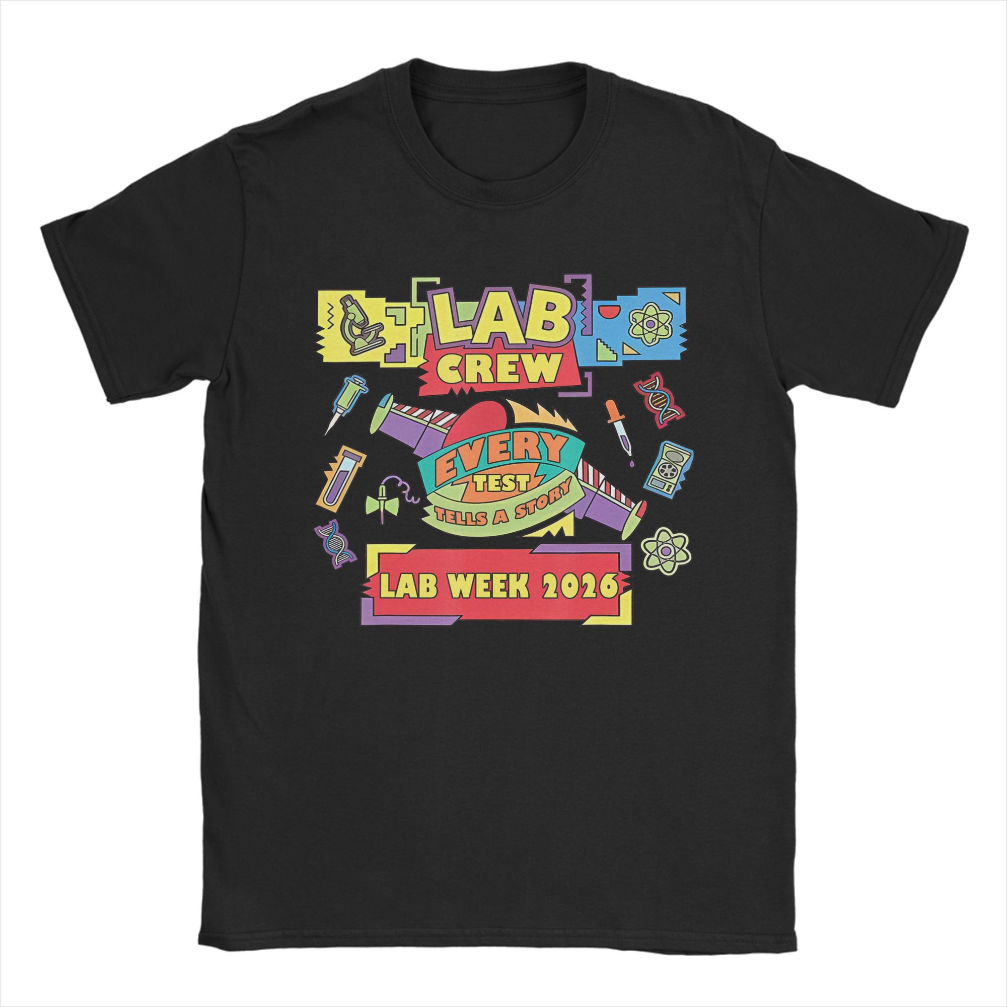 Oversized T-Shirt Lab Crew Lab - Medical Lab Week 2026 评论和价格