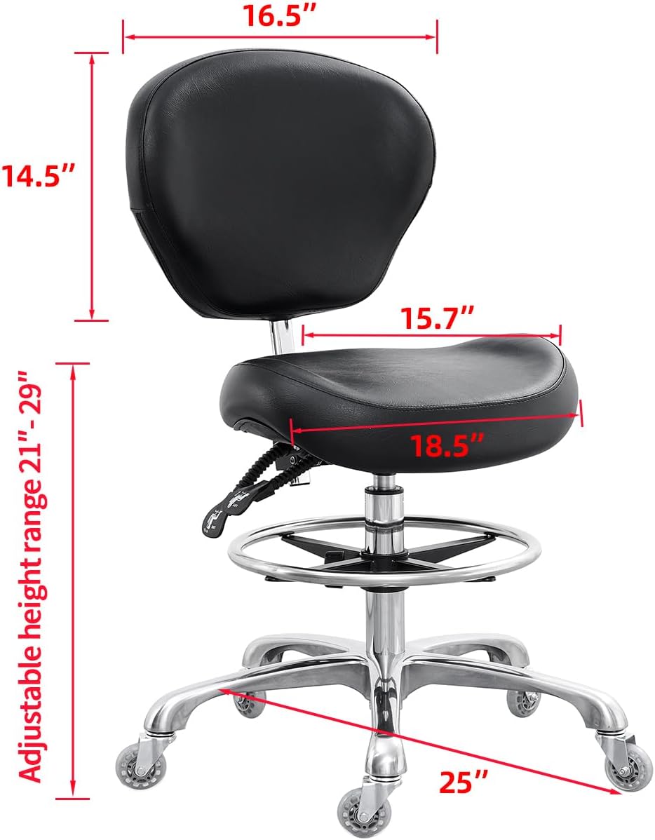 Drafting Chair With Back Suppo - Medical Lab Chair 评论和价格